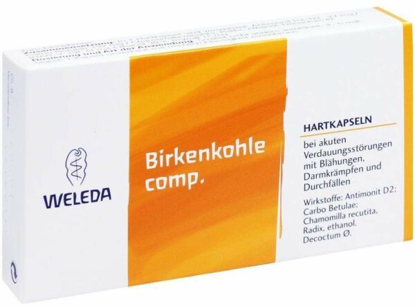 Weleda Birkenkohle Comp 20 Stück