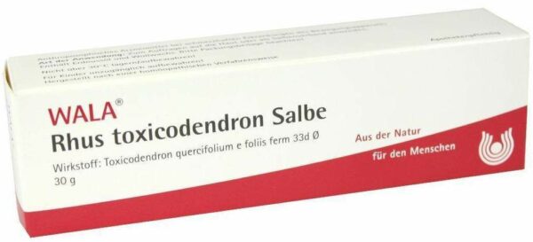 Rhus Toxicodendron Salbe 30 G Salbe