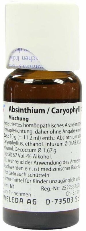 Weleda Absinthium Caryophylli Comp. Dilution