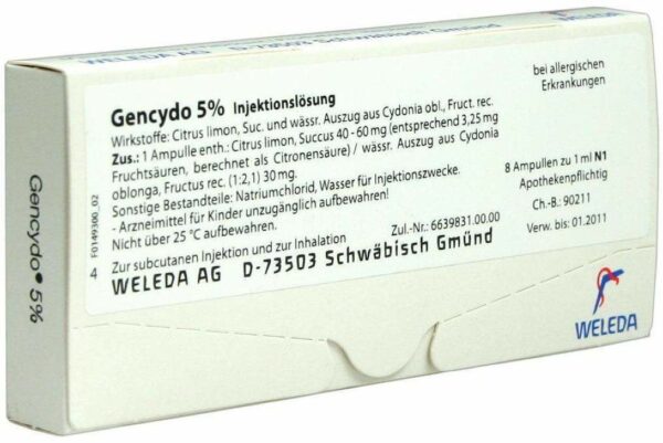 Weleda Gencydo 5%