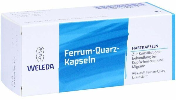 Ferrum Quarz 50 Hartkapseln