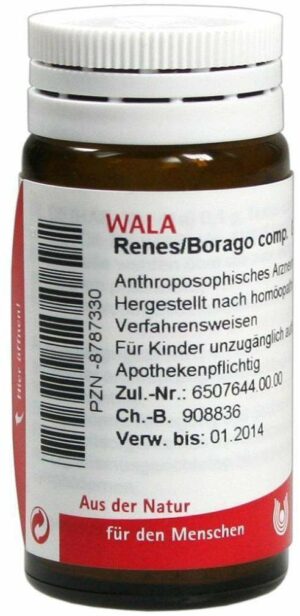 Renes Borago Comp. Globuli 20 G Globuli