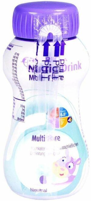 Nutrini Drink Multifibre Neutral 200 ml Flüssigkeit