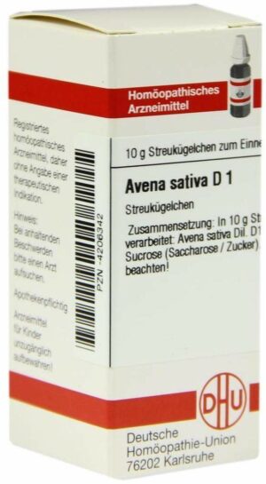 Avena Sativa D1 Globuli 10 G Globuli