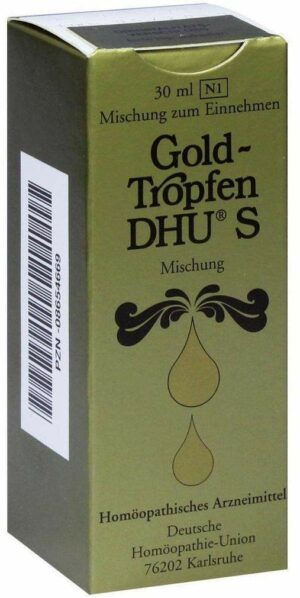 Dhu Goldtropfen S 30ml Mischung zum Einnehmen