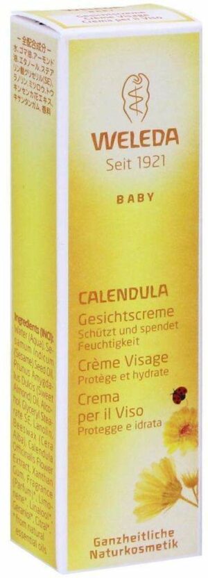 Weleda Calendula Gesichtscreme Baby und Kind 10 ml