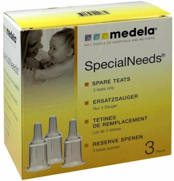 Medela 3set Ersatzsauger Habermann