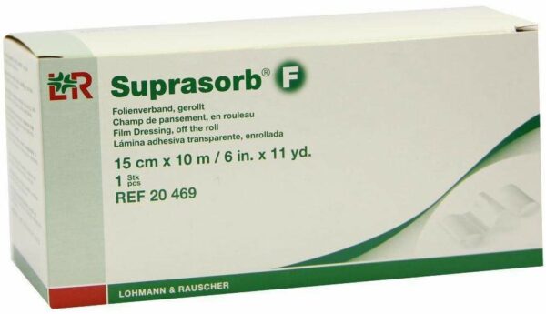 Suprasorb F Folien Verband10mx15cm Gerol.Uns