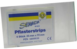 Senada 4 Pflasterstrips 25 X 72 mm