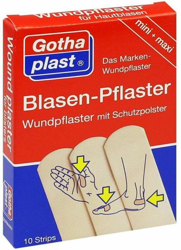 Gothaplast 10 Hautblasenpflaster