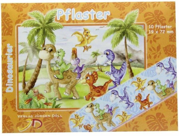 Kinderpflaster Dinosaurier 10 Pflaster