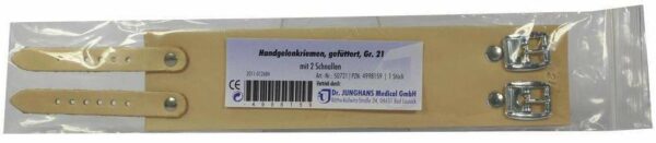 Handgelenkriemen 21 2 Schnallen Leder Gef