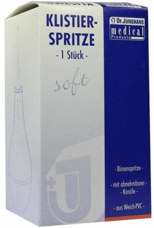 Klistierspritze 145 G Gr. 5 Birnenförmig Weich Pvc 1 Spritze