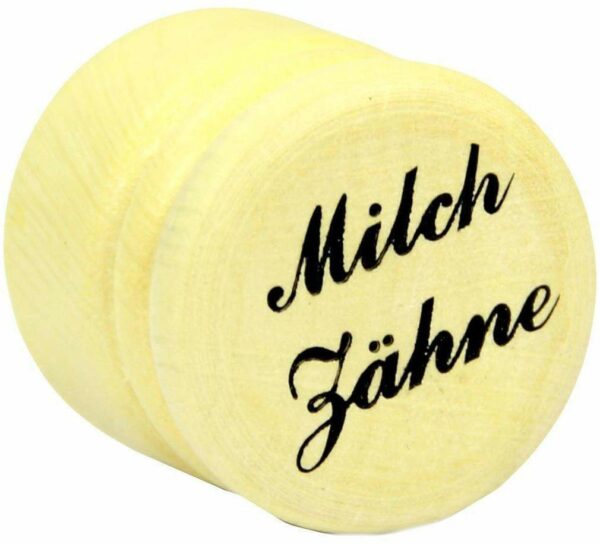 Milchzahndose Holz 2