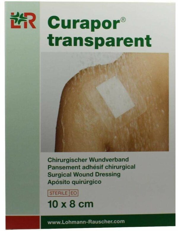 Curapor 5 Wundverbände Transparent 10 X 8 cm Steril