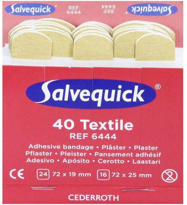 Salvequick Pflasterstrips Elastisch Refill 6444