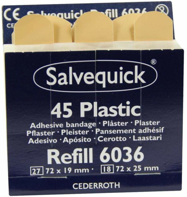 Salvequick Pflasterstrips Wasserfest Refill 6036