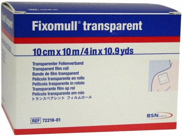 Fixomull Transparent 10mx10cm