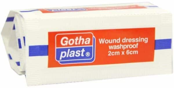 Gothaplast Wundpflaster Wasserfest 2 cm X 6 cm 10 Strips