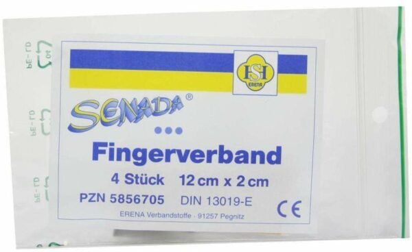 Senada Fingerverband 12 X 2 cm 4 Verbände