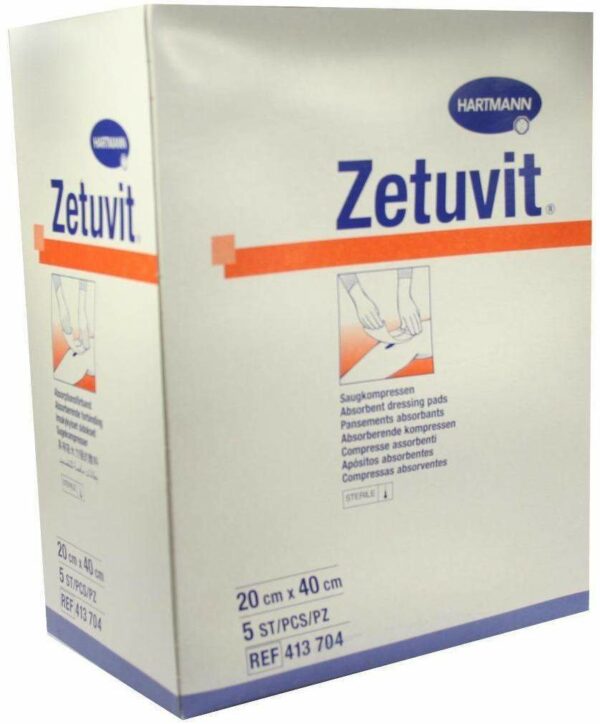 Zetuvit Saugkompresse Steril 20x40cm