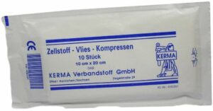 Zellstoff Vlies Kompressen 10x20cm Unsteril 10 Kompressen