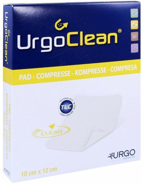 Urgoclean 10 Kompressen 10 X 12 cm