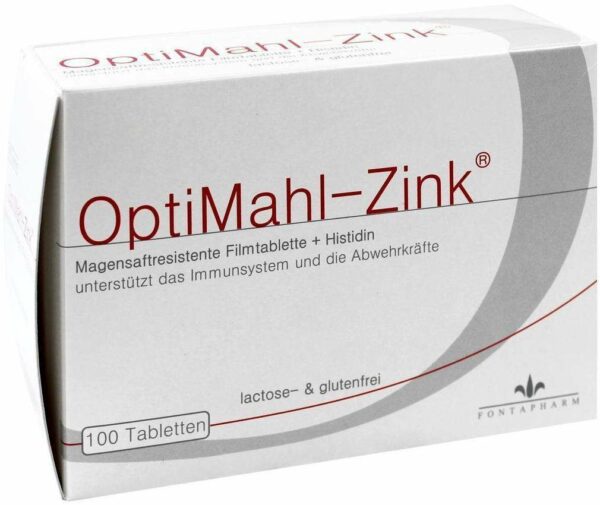 Optimahl Zink 15 mg Tabletten 100 Tabletten