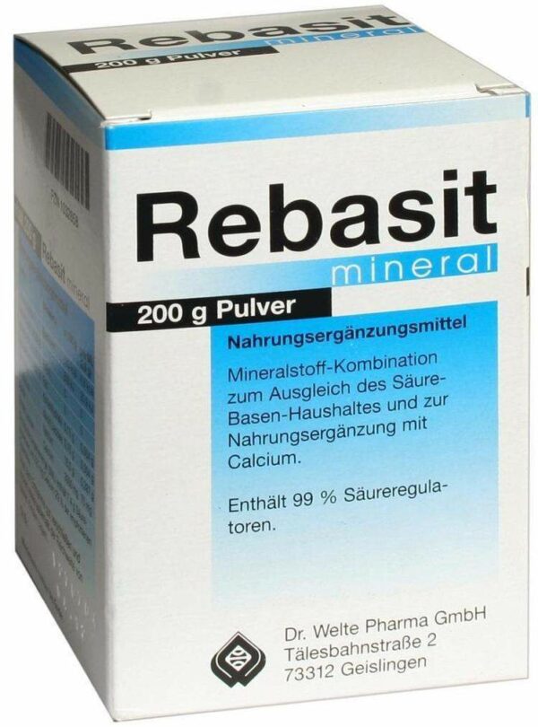 Rebasit Mineral Pulver 200 G Pulver