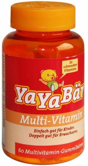 Yayabär Kinder Vitamine 60 Fruchtgummis