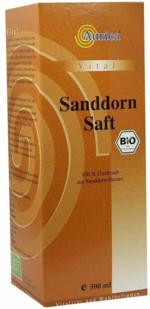 Sanddorn 100% Direktsaft Bio 500 ml Saft