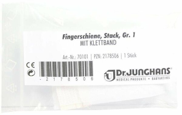 Fingerschiene Nach Stack Gr.1 Mit Klettband 1 Stück