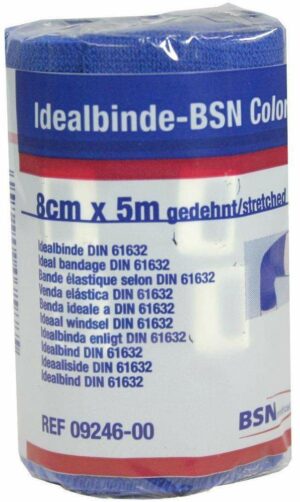 Idealbinde Bmp 5 M X 8 cm Blau 9246 1 Binde