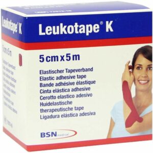 Leukotape K 5cm Rot