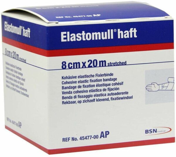 Elastomull Haft 20 M X 8 cm 1 Fixierbinde