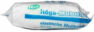 Höga Mubilast Fixierbinde 8cmx4m Mit Cellophan