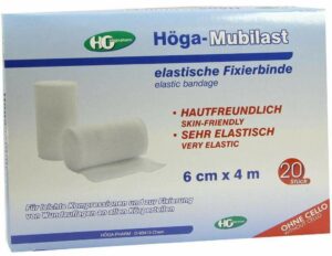 Höga Mubilast 20 Fixierbinden 6 cm X 4 M Ohne Cellophan