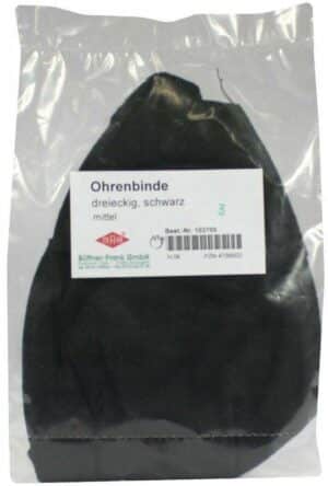 Ohrenbinde Schwarz Mittel