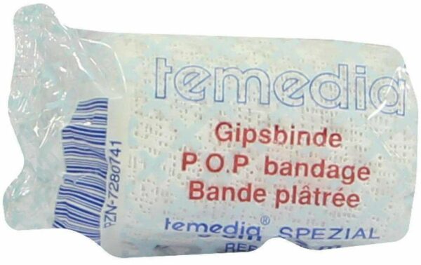 Temedia Gipsbinde Spezial 6 cm X 2 M 1 Binde