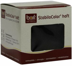 Bort Stabilocolor Haft Binde 6cm Schwarz