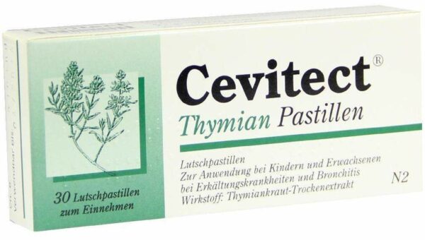 Cevitect Thymian Pastillen 30 Stück