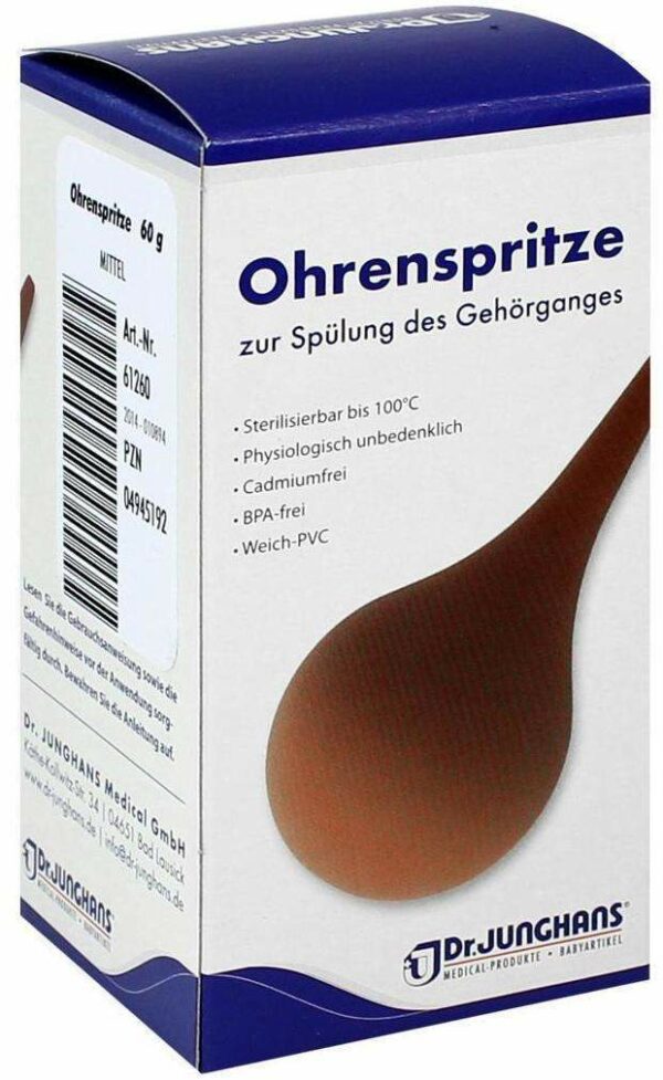 Ohrenspritze Mittel 60 G