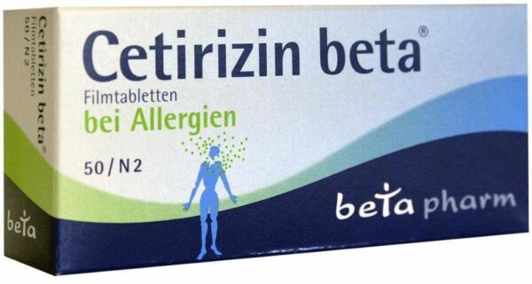 Cetirizin Beta 50 Filmtabletten