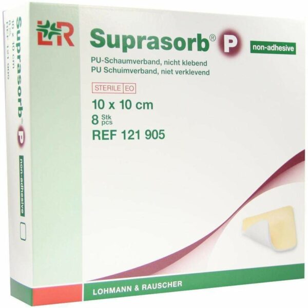 Suprasorb P Pu-Schaumverband10x10cm Nicht Kl