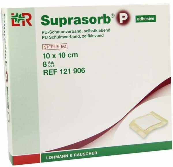 Suprasorb P Pu-Schaumverband10x10cm Selbstklebend