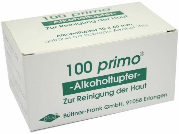 Primo Alkohol Tupfer 100 Stück