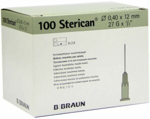 Sterican Insulin Einmalkanüle 27 G X 1°2  0