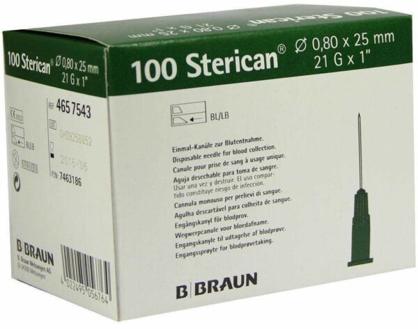 Sterican Kanülen 21 G X 1  0