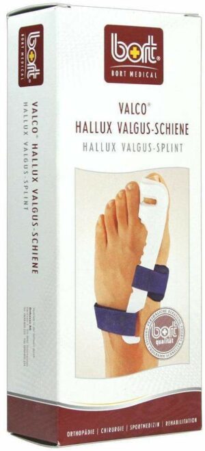 Bort Valco Hallux Valgus Schiene Links Medium 1 Stück