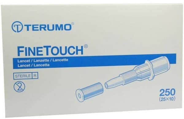 Terumo Finetouch Einmallanzetten 250  Lanzetten